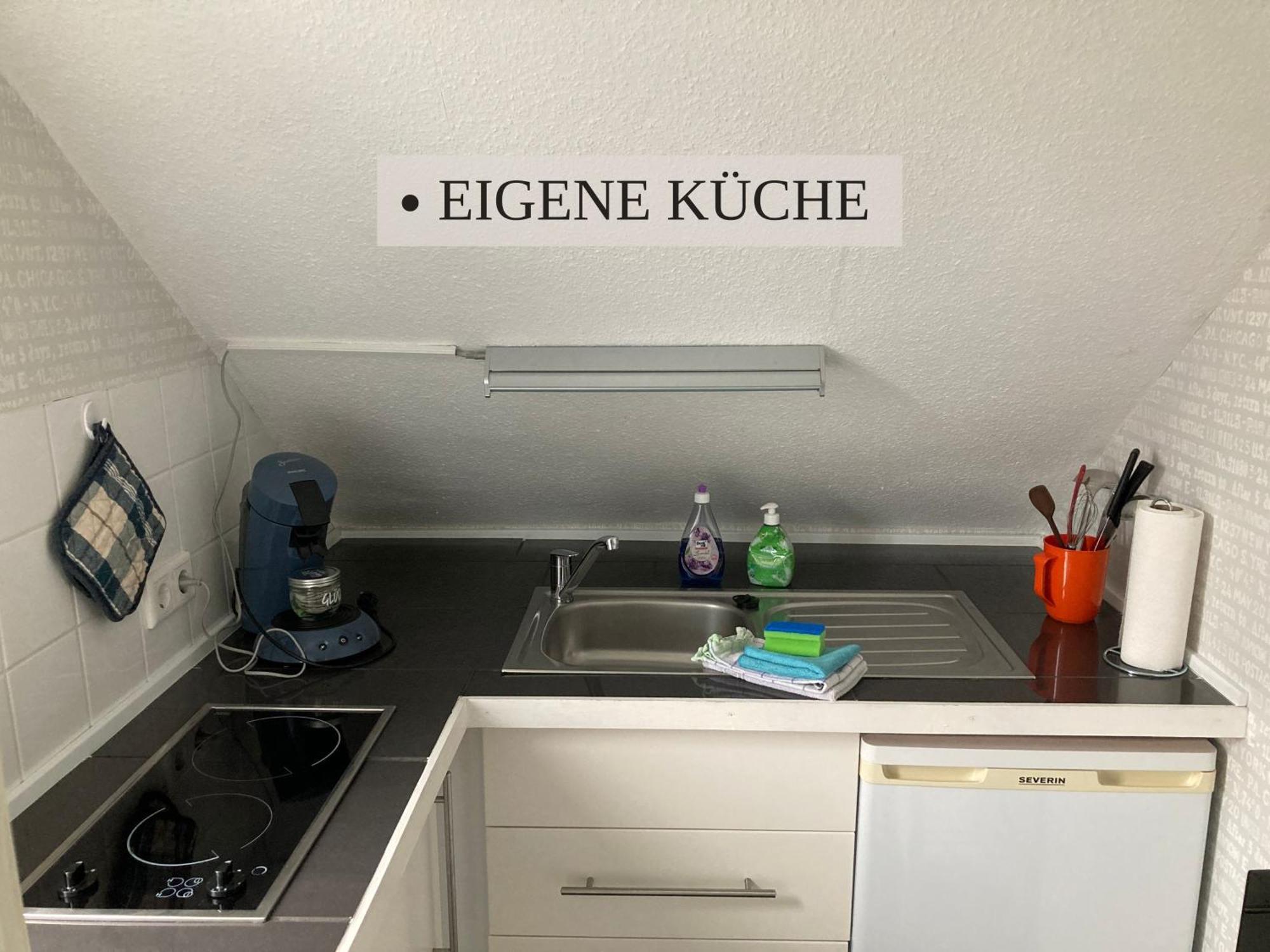 Haus Krabbe, Apartment 10, Naehe Bremerhaven, Fuer 1-2 Personen, 2 Schlafzimmer, Einzelbetten, Zweite Etage, Zentral Gelegen, Bis Zu 2 Hunden Kostenfrei Willkommen 뢰멘 외부 사진