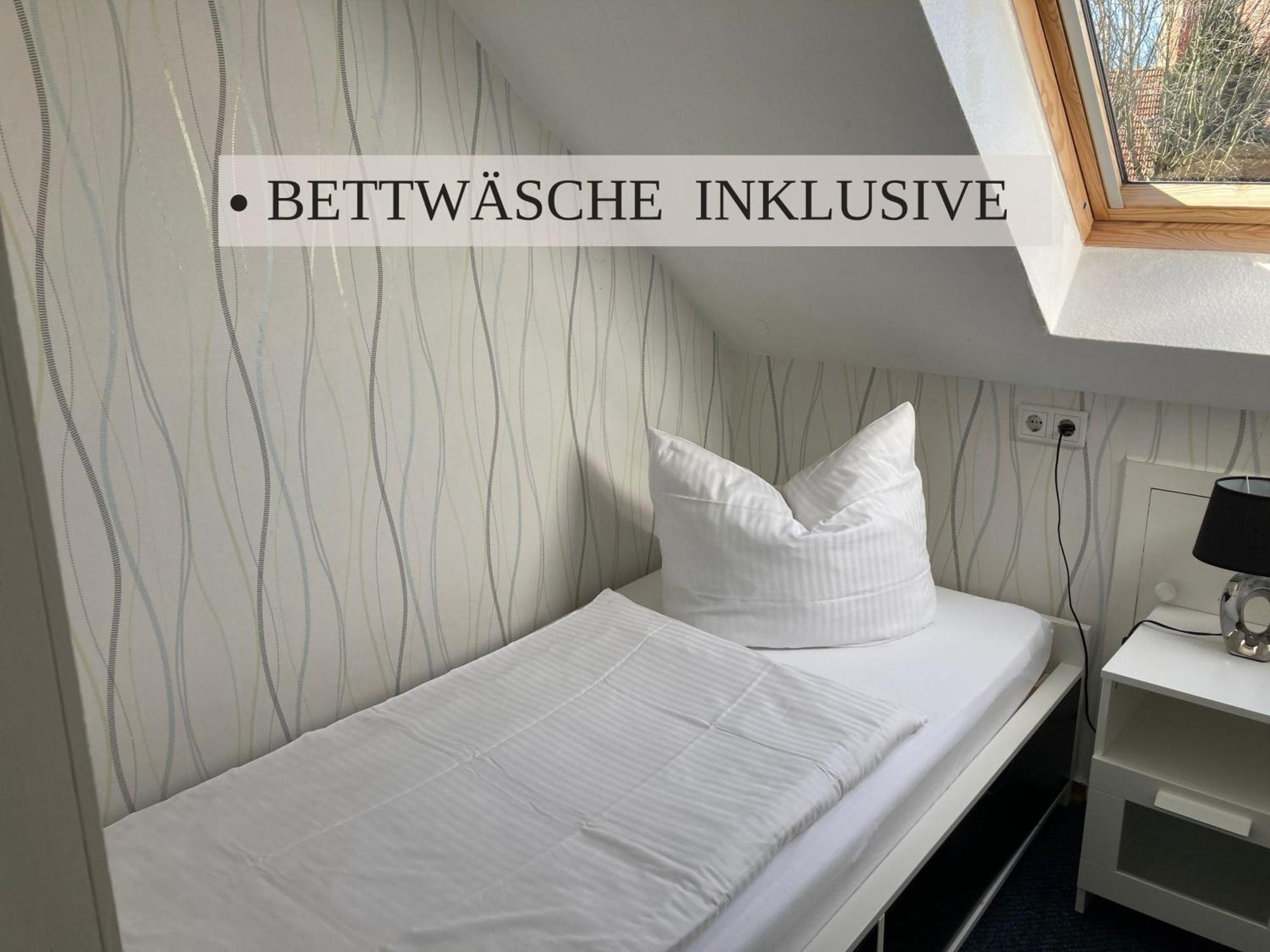 Haus Krabbe, Apartment 10, Naehe Bremerhaven, Fuer 1-2 Personen, 2 Schlafzimmer, Einzelbetten, Zweite Etage, Zentral Gelegen, Bis Zu 2 Hunden Kostenfrei Willkommen 뢰멘 외부 사진